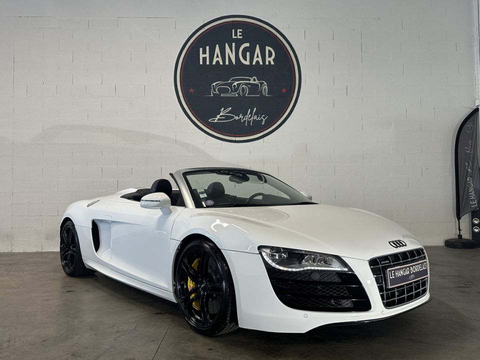 AUDI R8 SPYDER V10 5.2 FSI 525ch Quattro R-Tronic6 - Le Hangar Bordelais - image 12