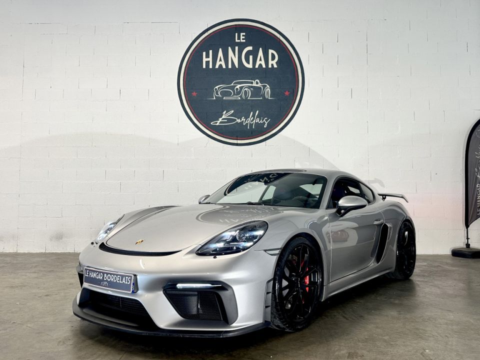 PORSCHE CAYMAN 718 GT4 4.0 GT4 420ch BVM6 - Le Hangar Bordelais - image 0
