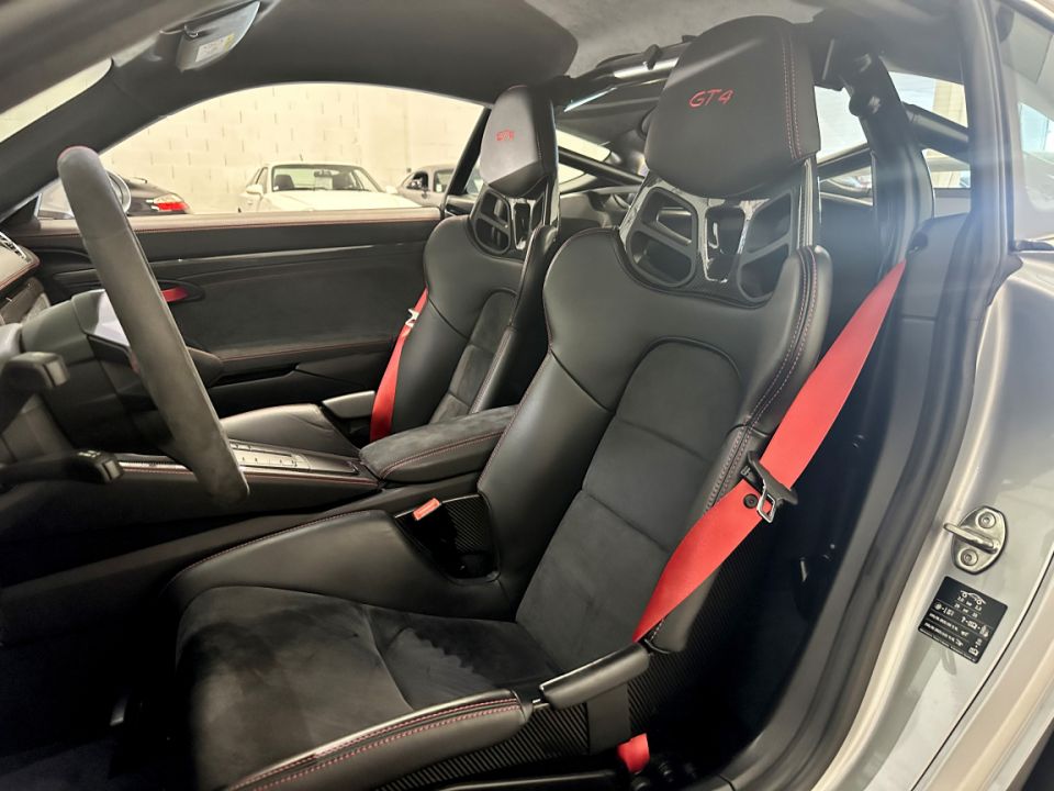 PORSCHE CAYMAN 718 GT4 4.0 GT4 420ch BVM6 - Le Hangar Bordelais - image 3