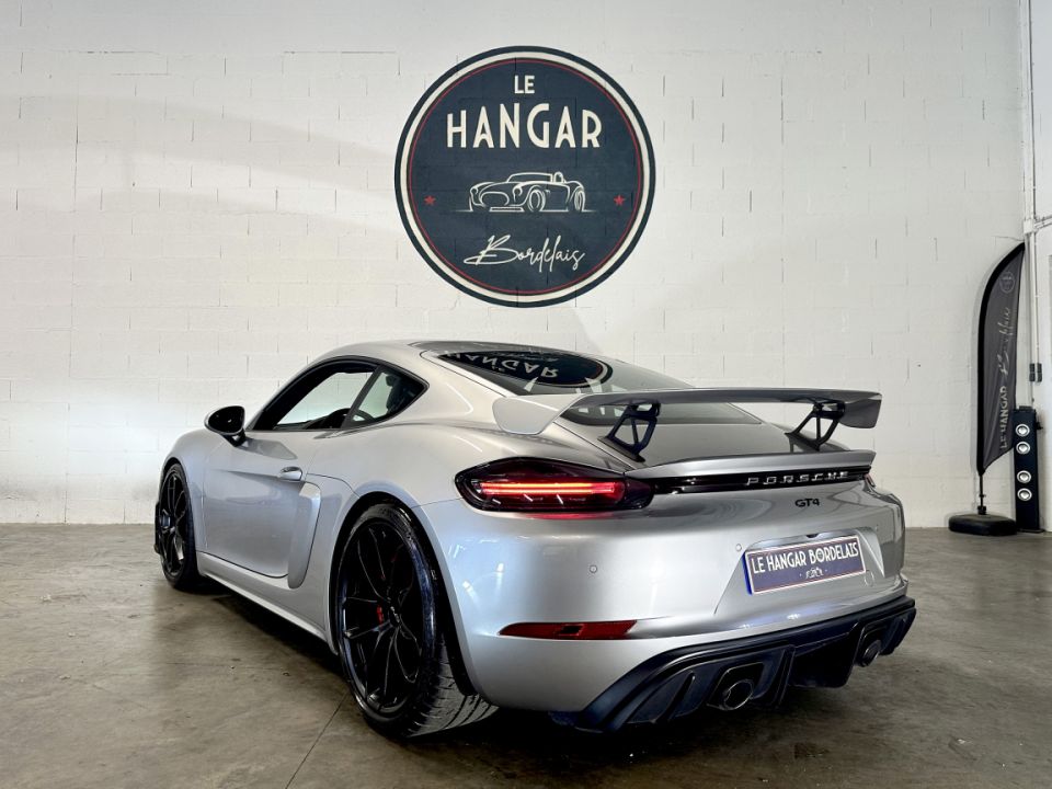 PORSCHE CAYMAN 718 GT4 4.0 GT4 420ch BVM6 - Le Hangar Bordelais - image 4
