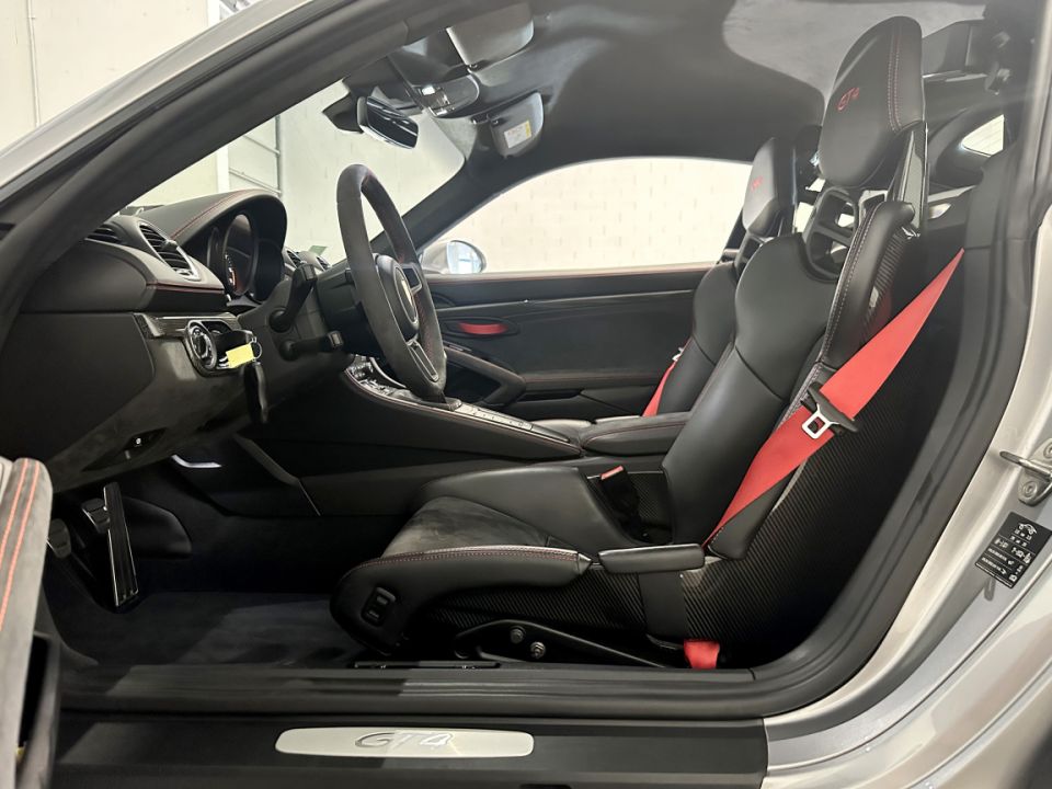 PORSCHE CAYMAN 718 GT4 4.0 GT4 420ch BVM6 - Le Hangar Bordelais - image 5