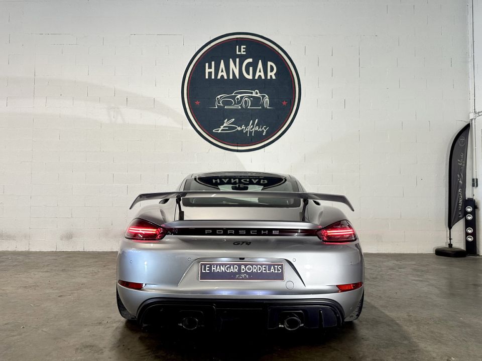 PORSCHE CAYMAN 718 GT4 4.0 GT4 420ch BVM6 - Le Hangar Bordelais - image 6