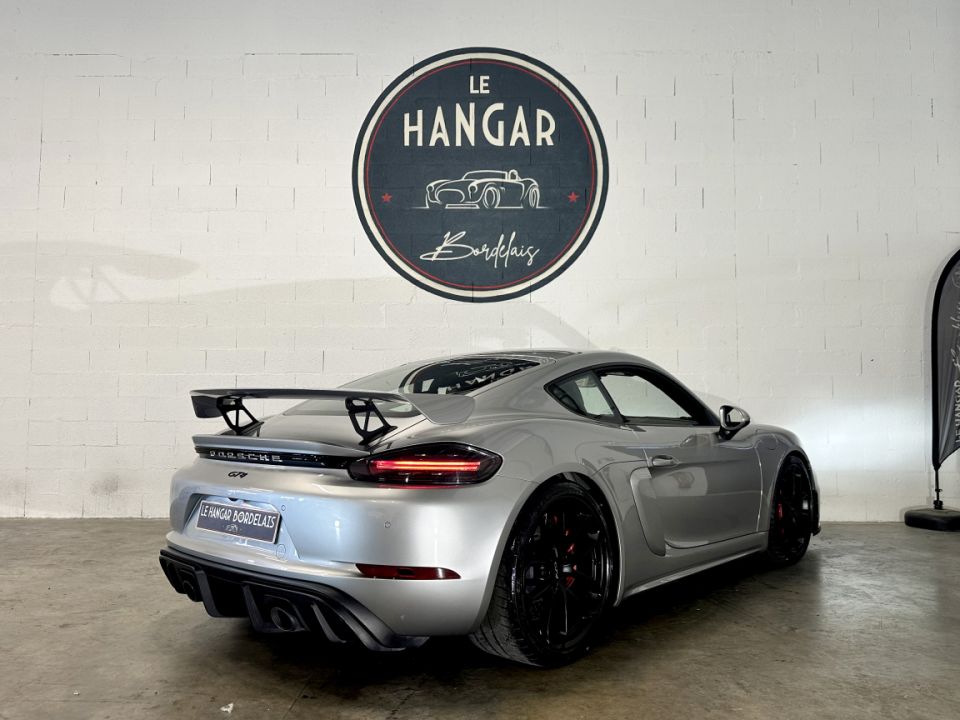 PORSCHE CAYMAN 718 GT4 4.0 GT4 420ch BVM6 - Le Hangar Bordelais - image 8