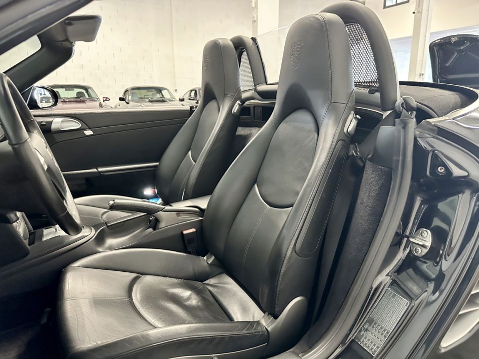 Porsche Boxster 987 2.7 240ch Tiptronic S Cabriolet - Noir Basalte - 31 990 € - image 3