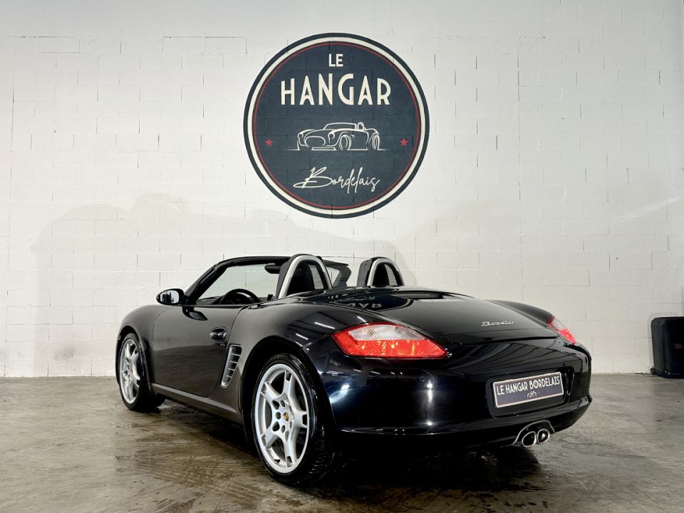 Porsche Boxster 987 2.7 240ch Tiptronic S Cabriolet - Noir Basalte - 31 990 € - image 4