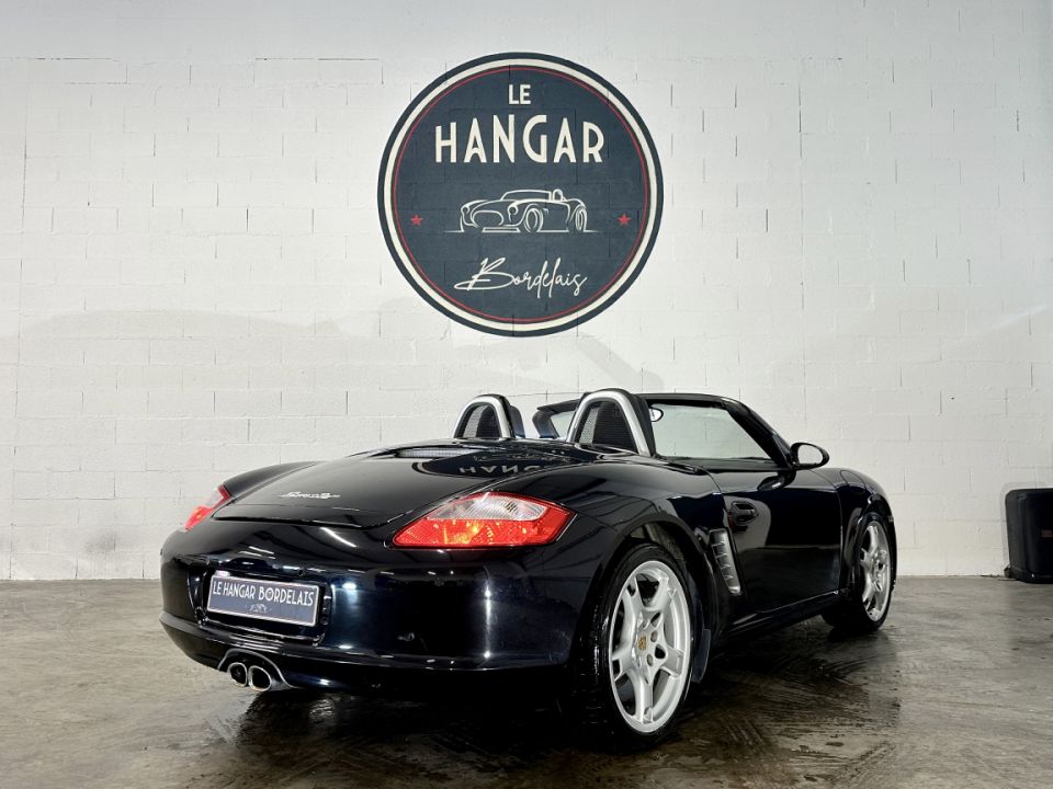 Porsche Boxster 987 2.7 240ch Tiptronic S Cabriolet - Noir Basalte - 31 990 € - image 8