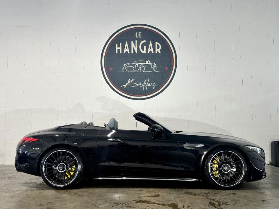 MERCEDES CLASSE SL 63 AMG V8 4.0 585ch 9G-Tronic 4Matic+ - Cabriolet Noir Obsidienne, Intérieur Cuir NAPPA Gris - 149 990 € - image 10