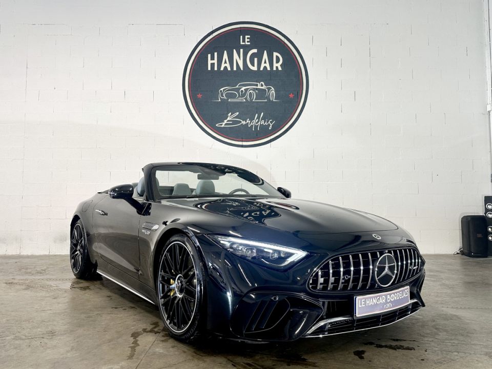 MERCEDES CLASSE SL 63 AMG V8 4.0 585ch 9G-Tronic 4Matic+ - Cabriolet Noir Obsidienne, Intérieur Cuir NAPPA Gris - 149 990 € - image 12