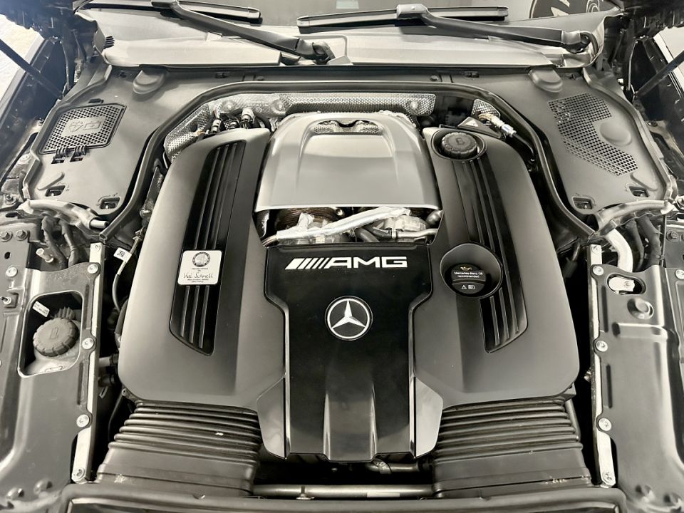 MERCEDES CLASSE SL 63 AMG V8 4.0 585ch 9G-Tronic 4Matic+ - Cabriolet Noir Obsidienne, Intérieur Cuir NAPPA Gris - 149 990 € - image 22