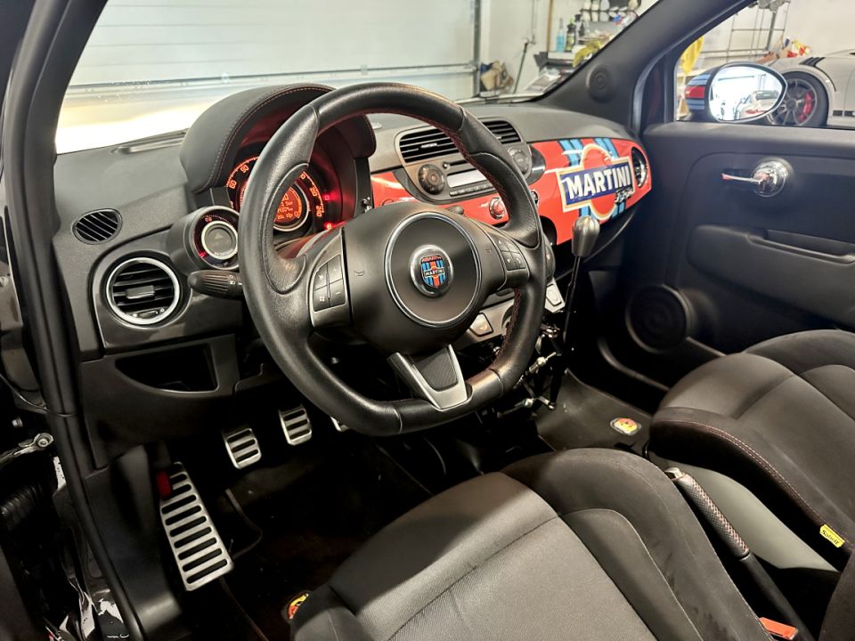 Fiat 500 Abarth 1.4 16V 135ch SetS Sport Dualogic - Noir Scorpion métallisée 2010 - 20 990 € - image 1