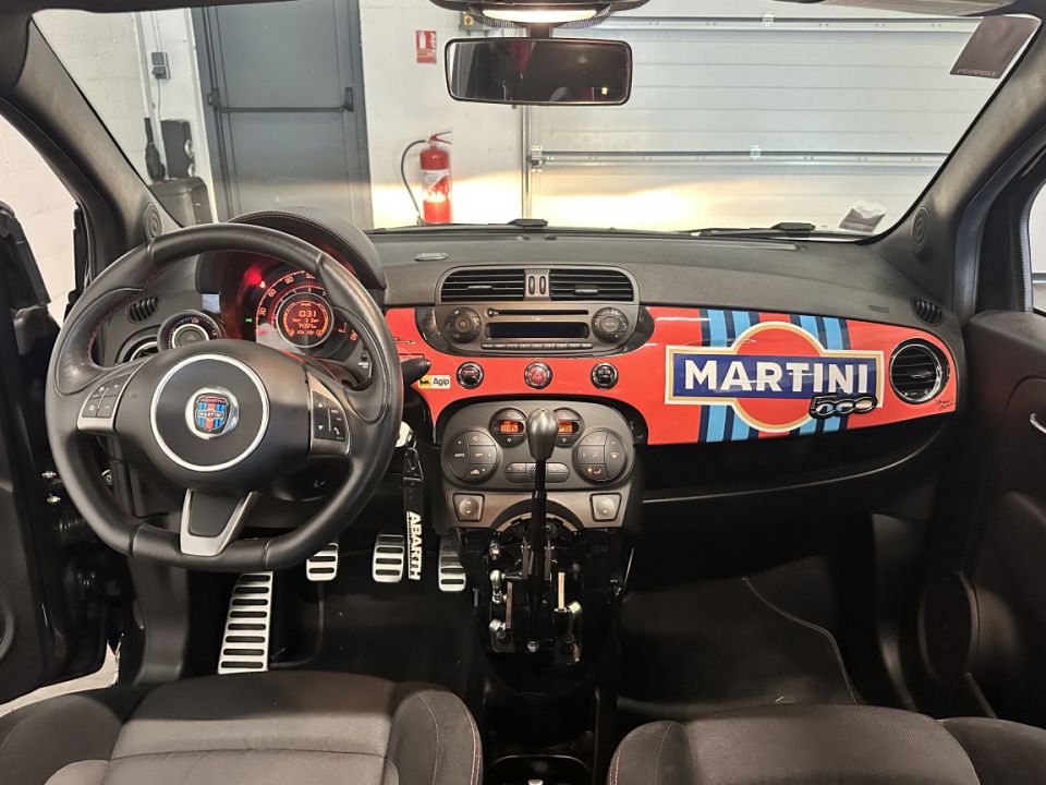 Fiat 500 Abarth 1.4 16V 135ch SetS Sport Dualogic - Noir Scorpion métallisée 2010 - 20 990 € - image 7
