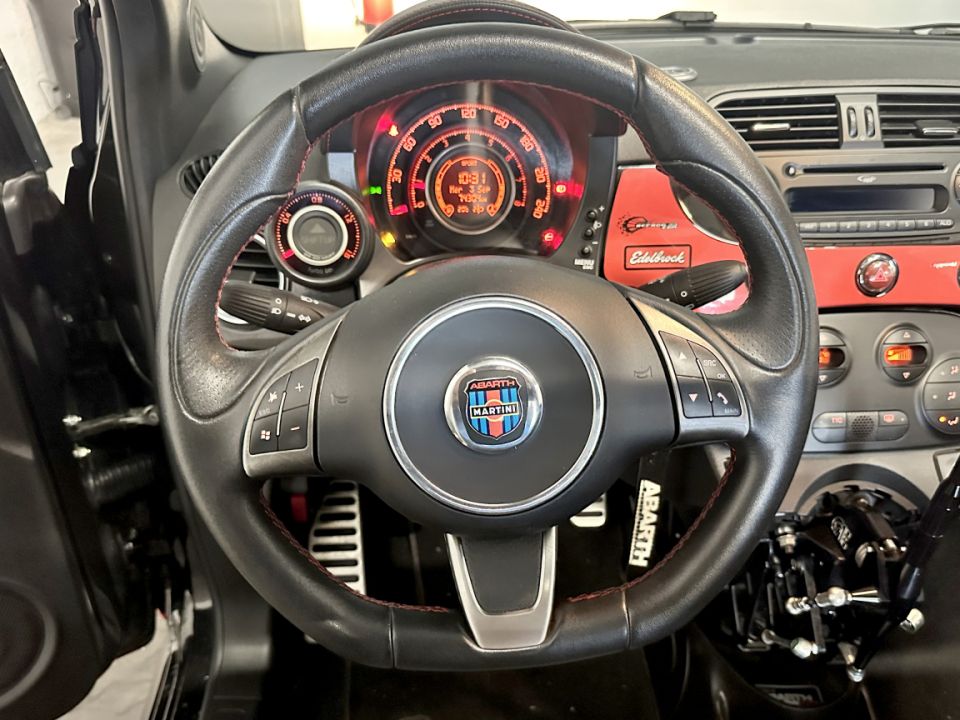 Fiat 500 Abarth 1.4 16V 135ch SetS Sport Dualogic - Noir Scorpion métallisée 2010 - 20 990 € - image 9