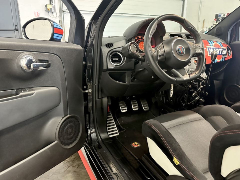 Fiat 500 Abarth 1.4 16V 135ch SetS Sport Dualogic - Noir Scorpion métallisée 2010 - 20 990 € - image 13