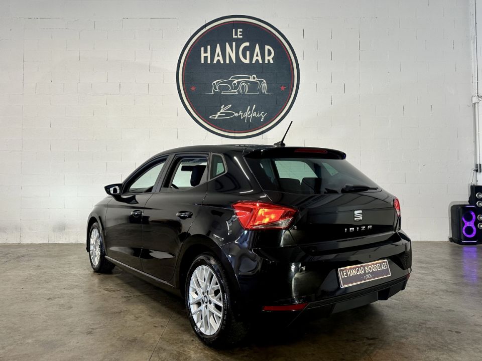 SEAT Ibiza 1.0 MPI 80ch SetS BVM5 Style - Noir Mythique métallisée 2020 - 9 990 € - image 4