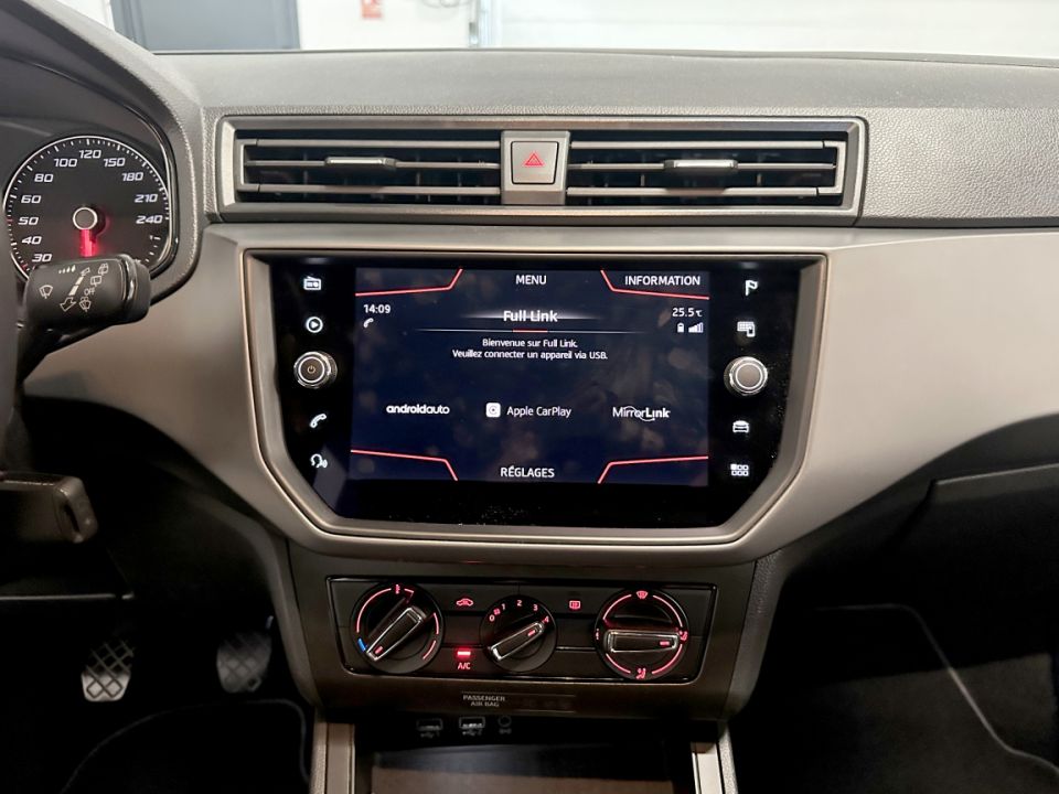 SEAT Ibiza 1.0 MPI 80ch SetS BVM5 Style - Noir Mythique métallisée 2020 - 9 990 € - image 16
