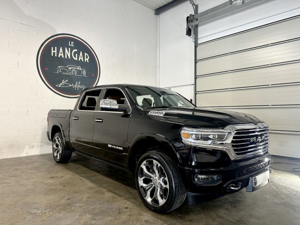 DODGE RAM 1500 V8 5.7 HEMI 395ch BVA8 LONGHORN Pick-up Noir - 32 000 km - Garantie 12 mois - 69 990 € - image 10