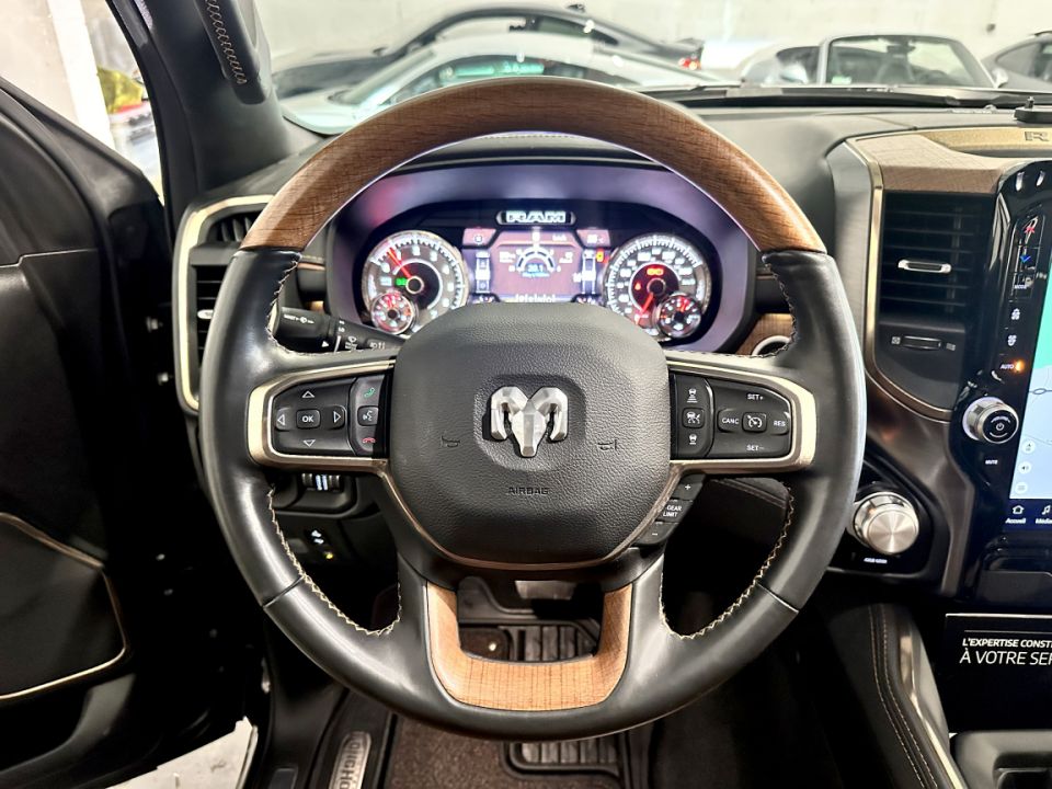 DODGE RAM 1500 V8 5.7 HEMI 395ch BVA8 LONGHORN Pick-up Noir - 32 000 km - Garantie 12 mois - 69 990 € - image 13