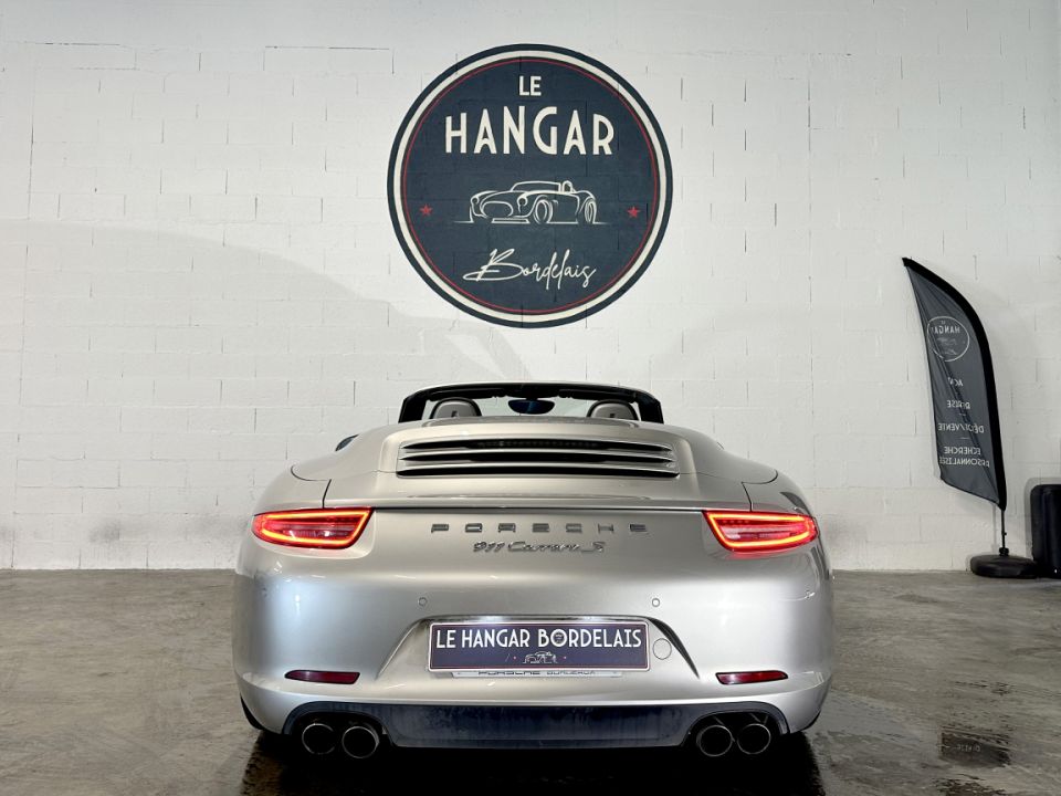 PORSCHE 911 Type 991 Carrera S Cabriolet 3.8 400ch PDK7 - Le Hangar Bordelais - image 6