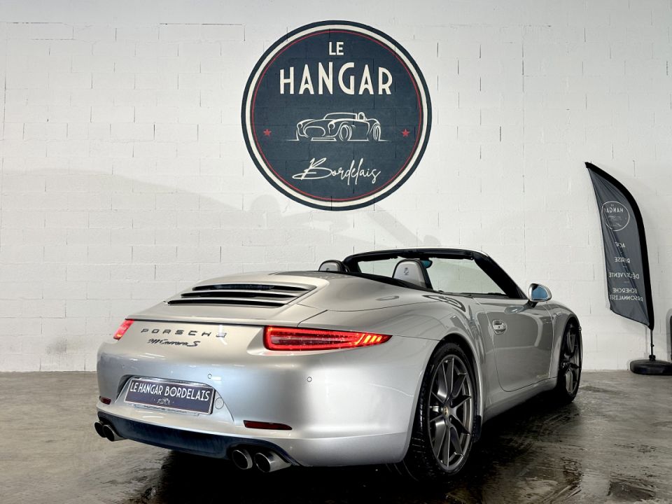 PORSCHE 911 Type 991 Carrera S Cabriolet 3.8 400ch PDK7 - Le Hangar Bordelais - image 8