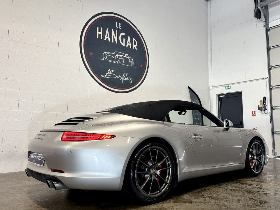 PORSCHE 911 Type 991 Carrera S Cabriolet 3.8 400ch PDK7 - Le Hangar Bordelais - image 18