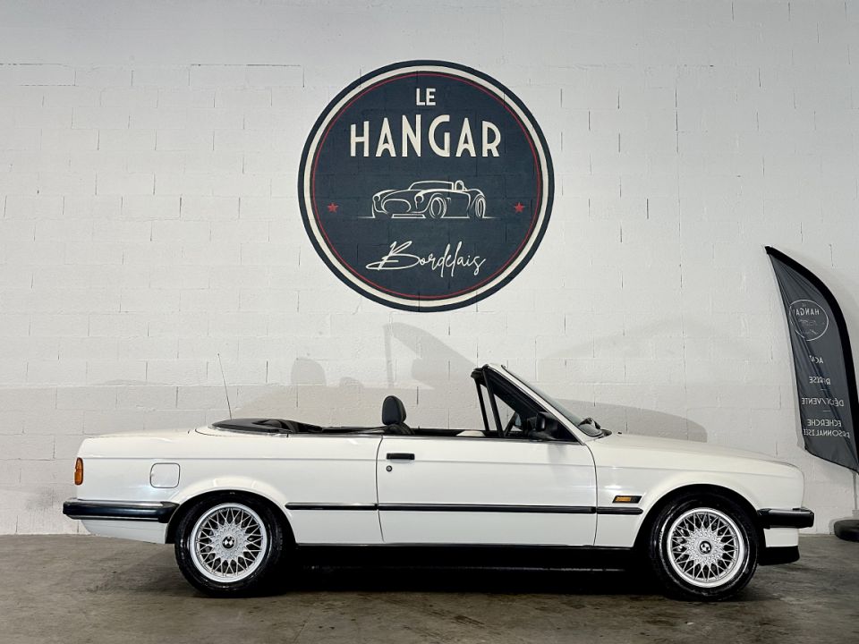 B.M.W. SERIE 3 E30 320i 2.0 129ch Cabriolet BVM5 - Le Hangar Bordelais - image 10