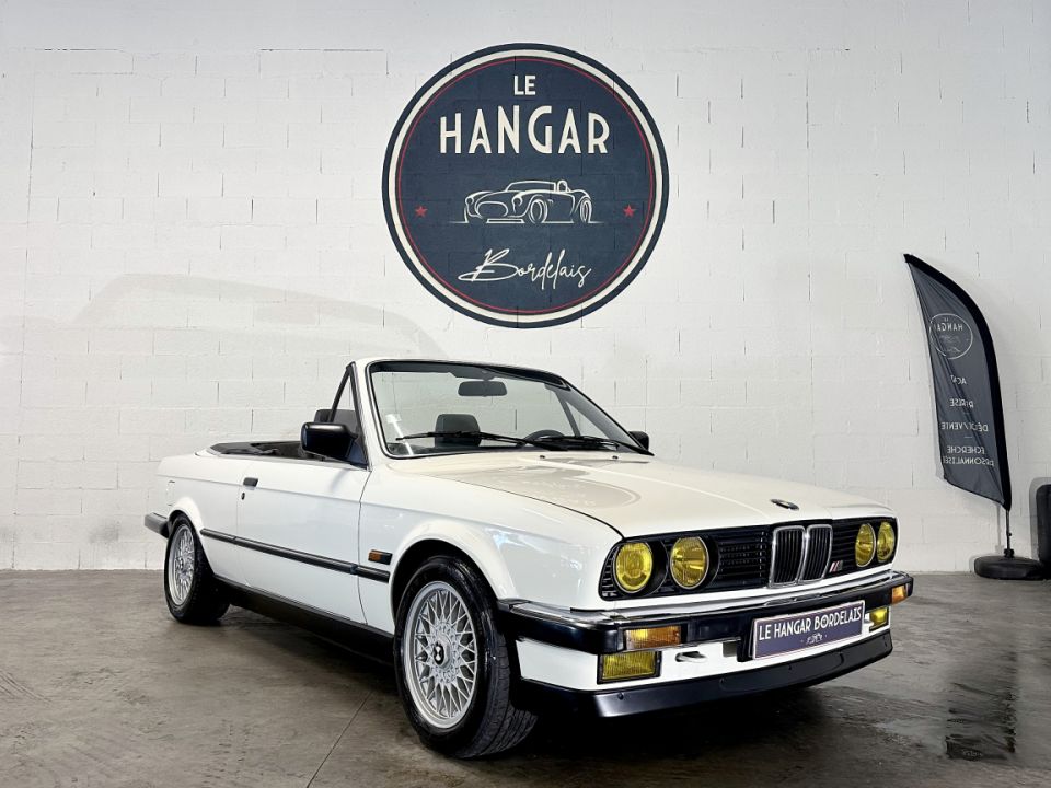 B.M.W. SERIE 3 E30 320i 2.0 129ch Cabriolet BVM5 - Le Hangar Bordelais - image 12