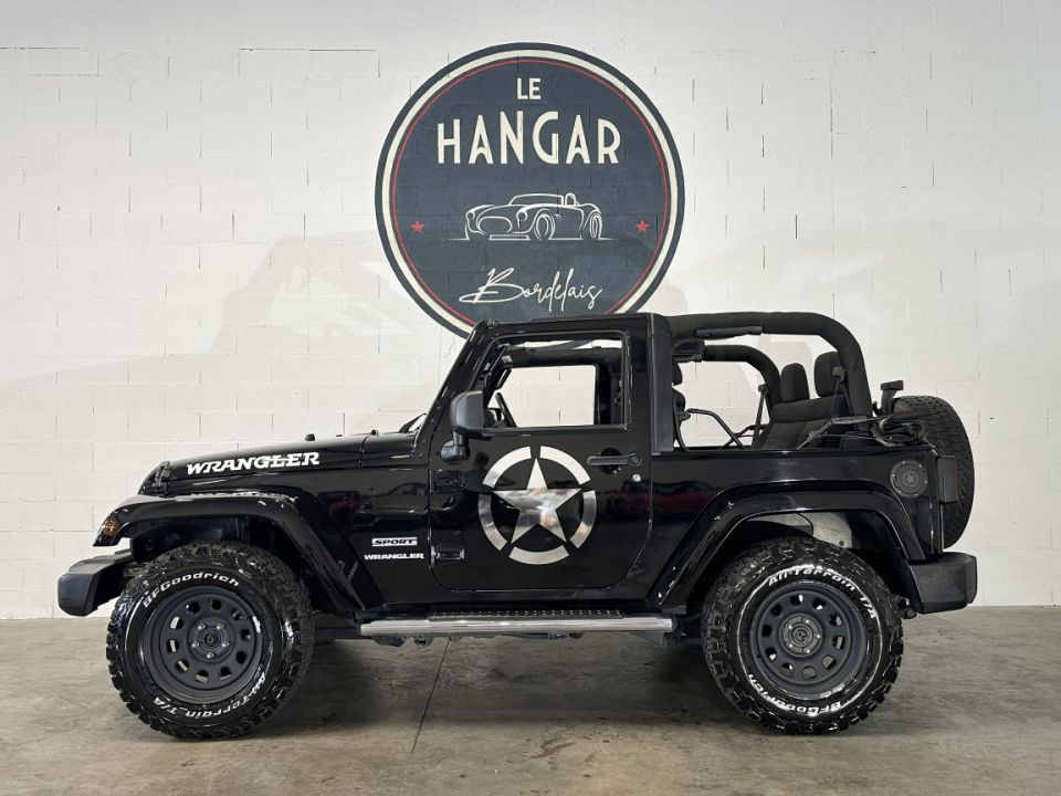 JEEP WRANGLER 2.8 CRD 200ch Sport BVA6 - Le Hangar Bordelais - image 2