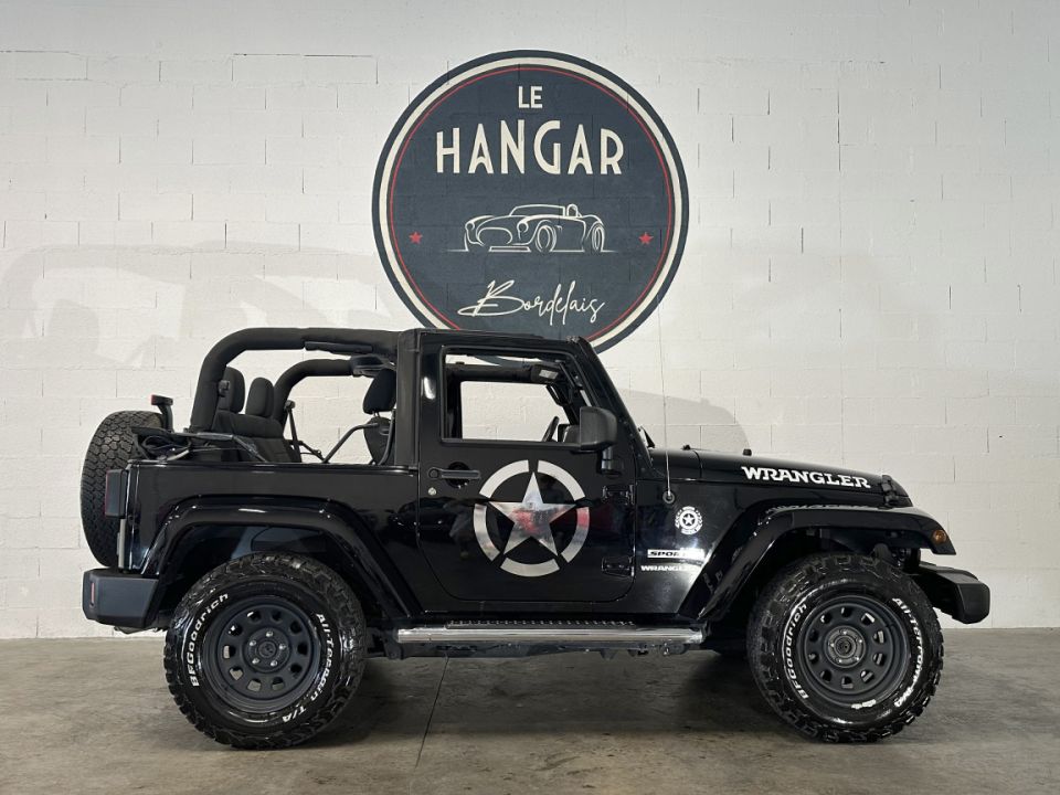 JEEP WRANGLER 2.8 CRD 200ch Sport BVA6 - Le Hangar Bordelais - image 10
