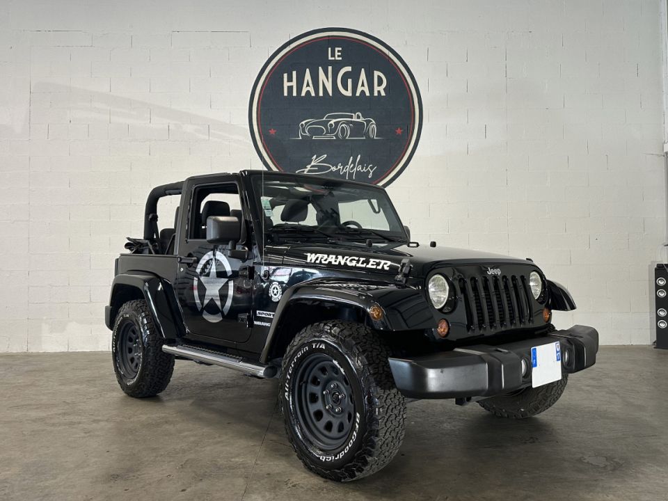 JEEP WRANGLER 2.8 CRD 200ch Sport BVA6 - Le Hangar Bordelais - image 12