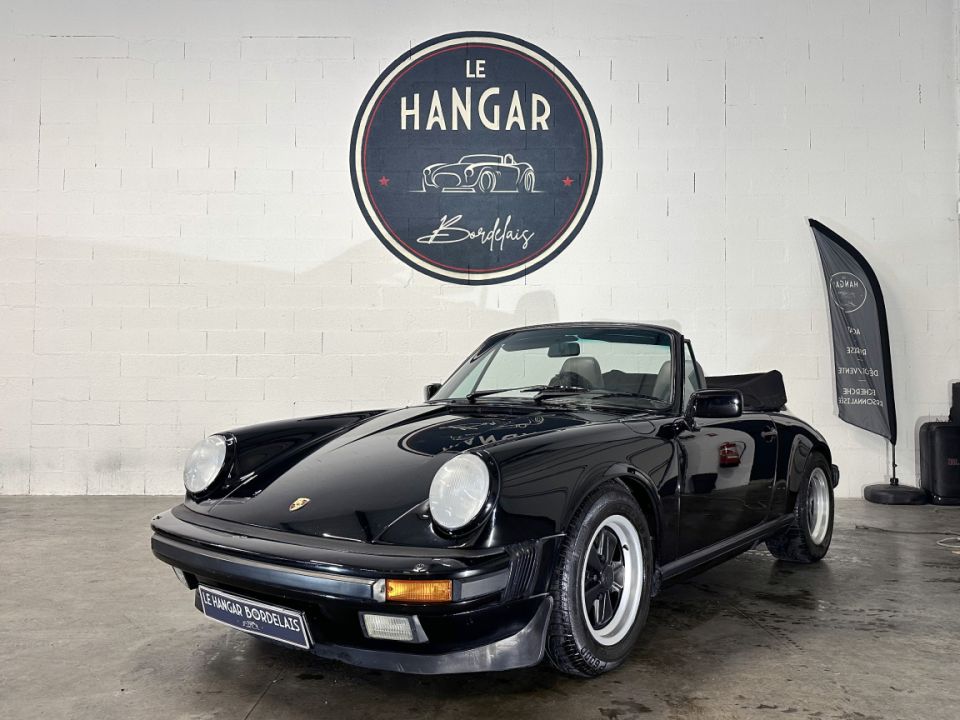 PORSCHE 911 Type 3.2 Cabriolet 231ch BVM5 - Élégance et Performance - 76 990 € - image 0