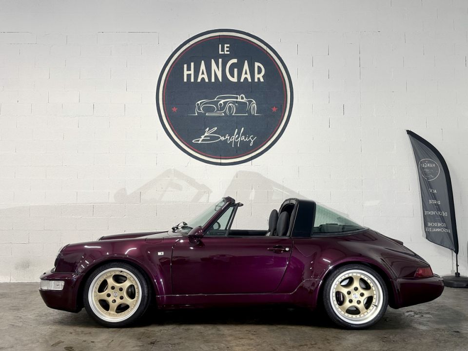 PORSCHE 911 Type 964 Carrera 4 Targa 3.6 250ch BVM5 - Le Hangar Bordelais - image 2