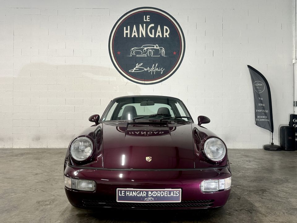 PORSCHE 911 Type 964 Carrera 4 Targa 3.6 250ch BVM5 - Le Hangar Bordelais - image 14