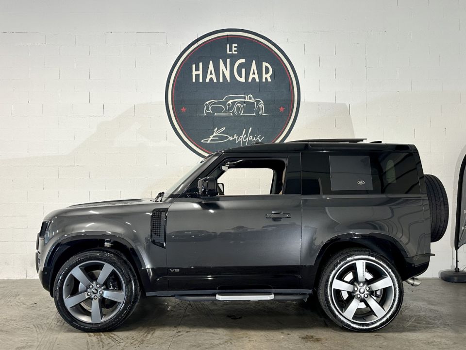 LAND ROVER DEFENDER 90 P525 V8 5.0 525ch BVA8 Storm Grey métallisée - 114 990 € - image 2