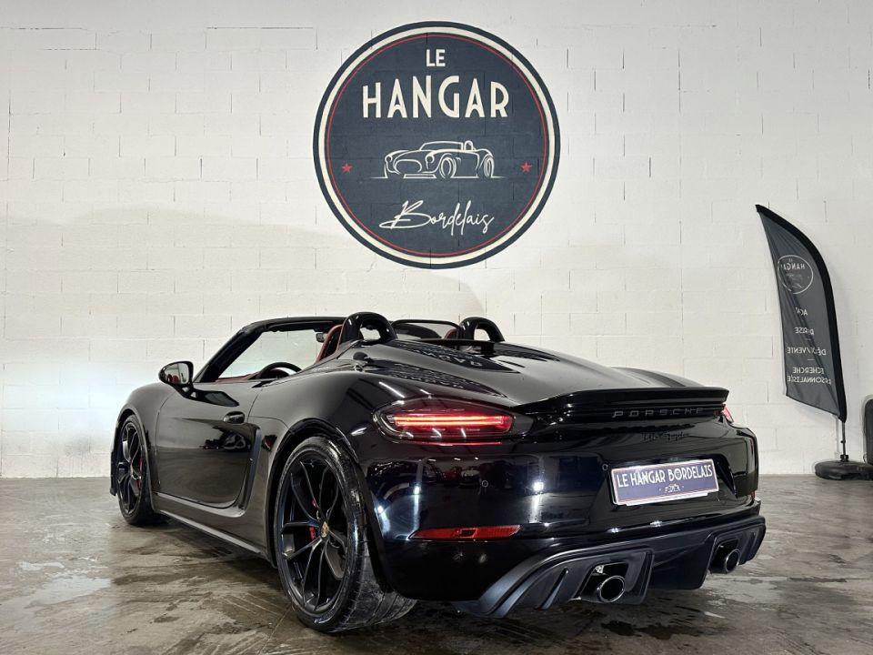 PORSCHE 718 BOXSTER SPYDER 4.0 420ch BVM6 Cabriolet Noir Unie - 116 990 € - image 4