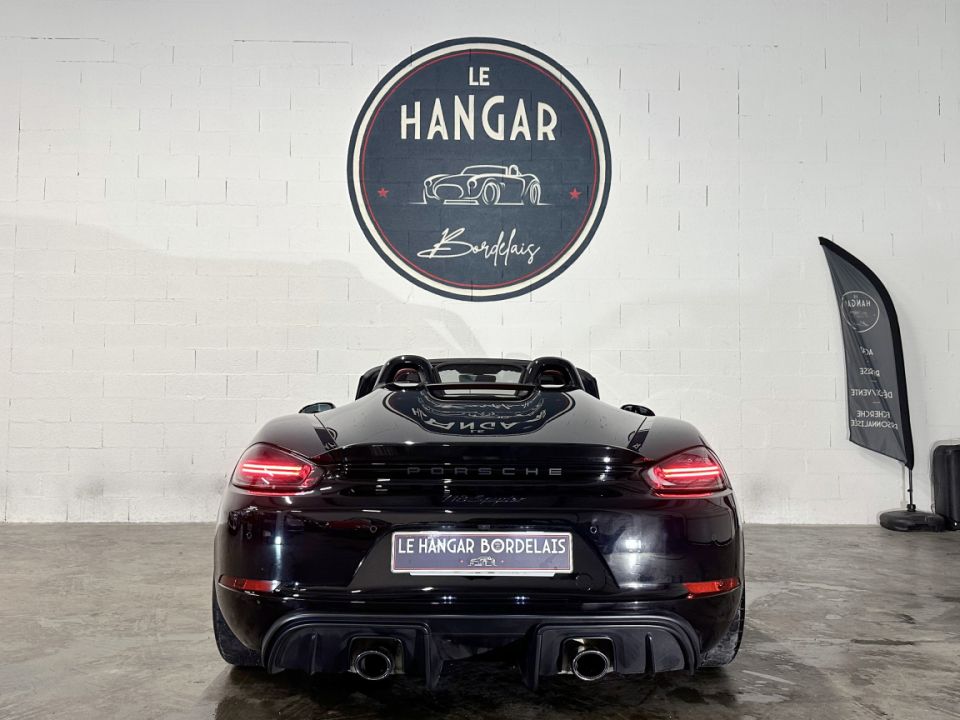 PORSCHE 718 BOXSTER SPYDER 4.0 420ch BVM6 Cabriolet Noir Unie - 116 990 € - image 6