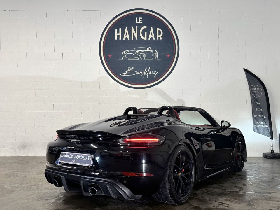 PORSCHE 718 BOXSTER SPYDER 4.0 420ch BVM6 Cabriolet Noir Unie - 116 990 € - image 8