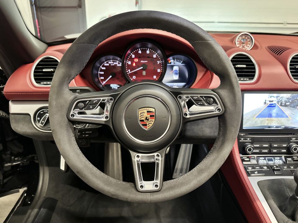 PORSCHE 718 BOXSTER SPYDER 4.0 420ch BVM6 Cabriolet Noir Unie - 116 990 € - image 9