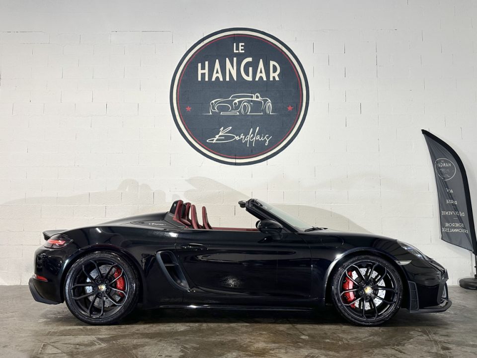 PORSCHE 718 BOXSTER SPYDER 4.0 420ch BVM6 Cabriolet Noir Unie - 116 990 € - image 10