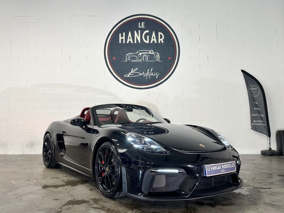 PORSCHE 718 BOXSTER SPYDER 4.0 420ch BVM6 Cabriolet Noir Unie - 116 990 € - image 12