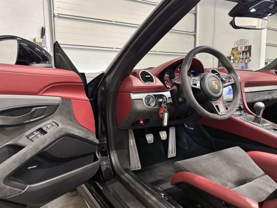 PORSCHE 718 BOXSTER SPYDER 4.0 420ch BVM6 Cabriolet Noir Unie - 116 990 € - image 16