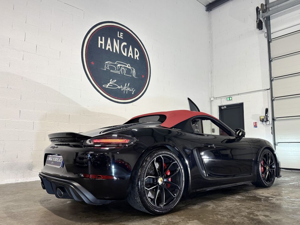 PORSCHE 718 BOXSTER SPYDER 4.0 420ch BVM6 Cabriolet Noir Unie - 116 990 € - image 17