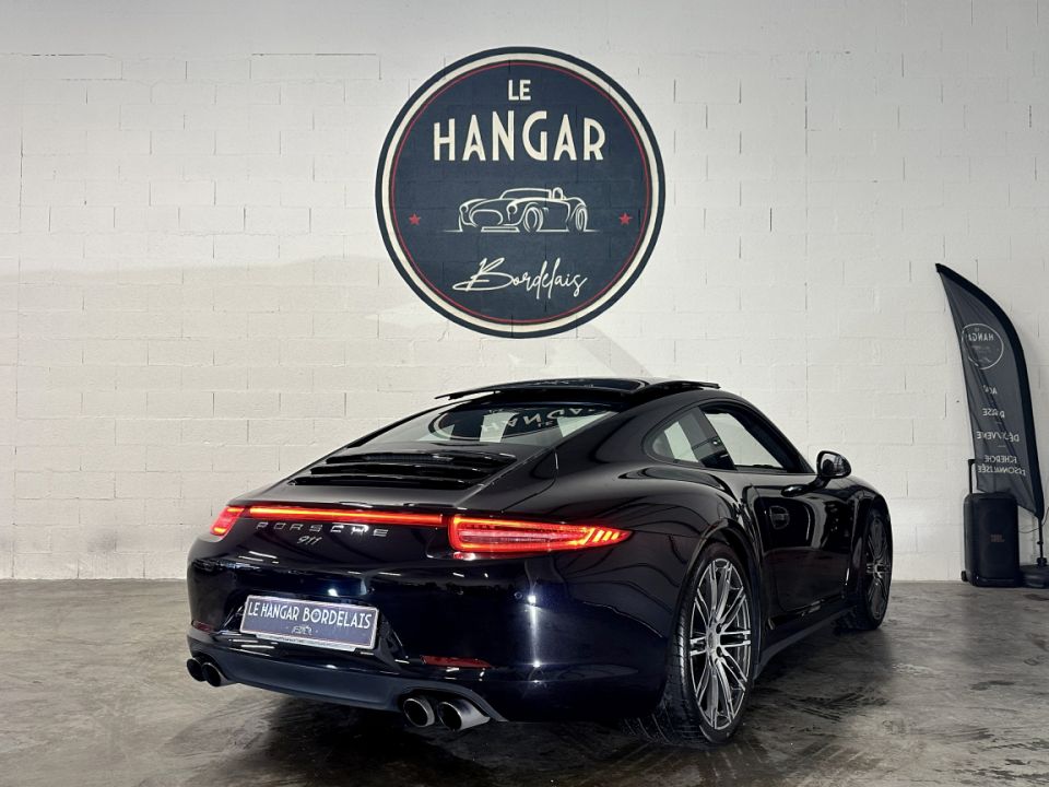PORSCHE 911 Type 991 Carrera 4 Coupé 3.4 350ch Black Edition PDK7 - Le Hangar Bordelais - image 8