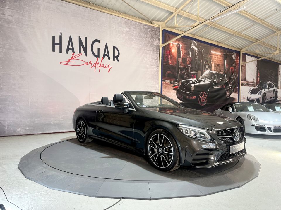 MERCEDES CLASSE C Cabriolet 200 1.5 184ch 9G-Tronic AMG Line - Le Hangar Bordelais - image 12