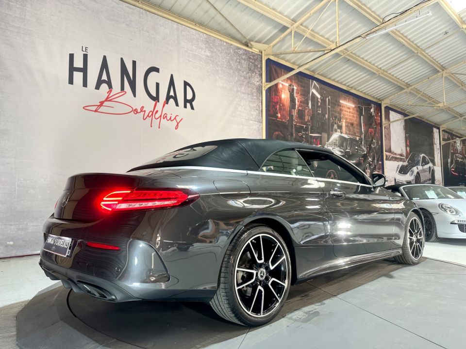 MERCEDES CLASSE C Cabriolet 200 1.5 184ch 9G-Tronic AMG Line - Le Hangar Bordelais - image 18