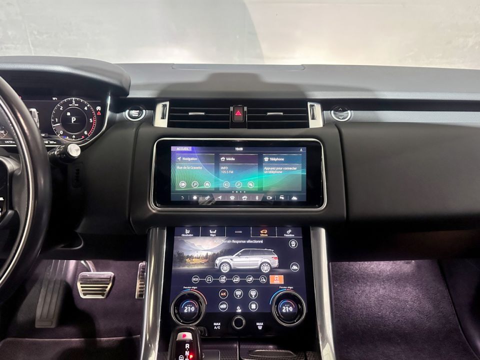 LAND ROVER RANGE ROVER SPORT Mark III 3.0 SDV6 306ch BVA8 HSE Dynamic - Le Hangar Bordelais - image 16