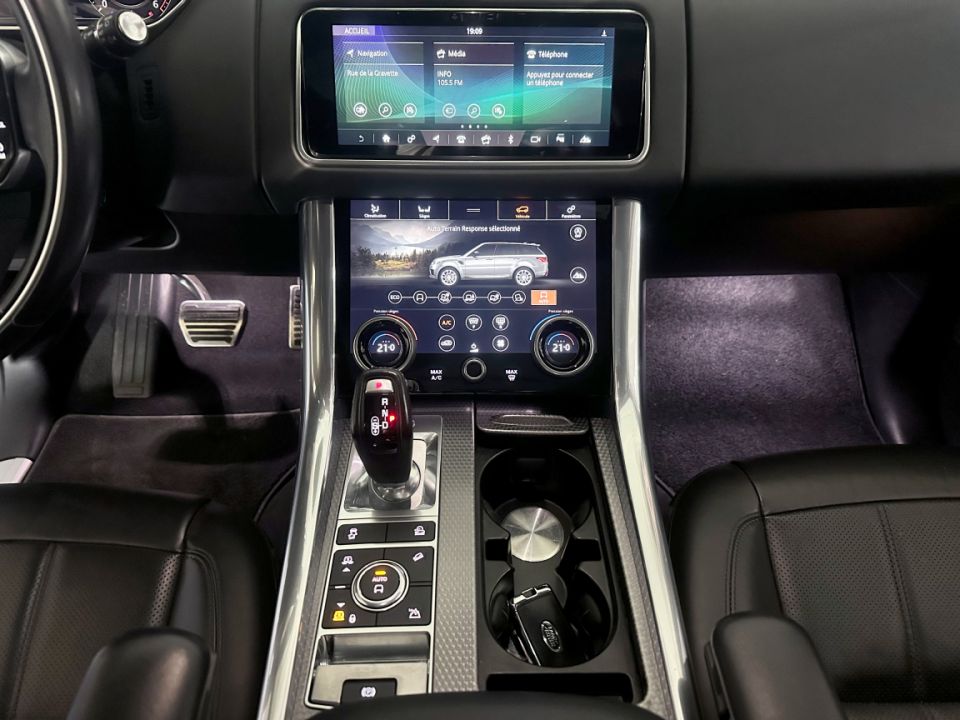 LAND ROVER RANGE ROVER SPORT Mark III 3.0 SDV6 306ch BVA8 HSE Dynamic - Le Hangar Bordelais - image 21