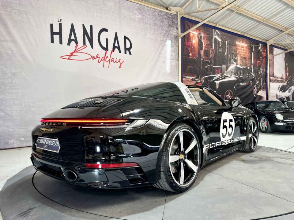Porsche 911 Type 992 Targa 4S Héritage Design Edition 450ch PDK8 Cabriolet Noir - Série Limitée 155/992 - 249 990 € - image 19