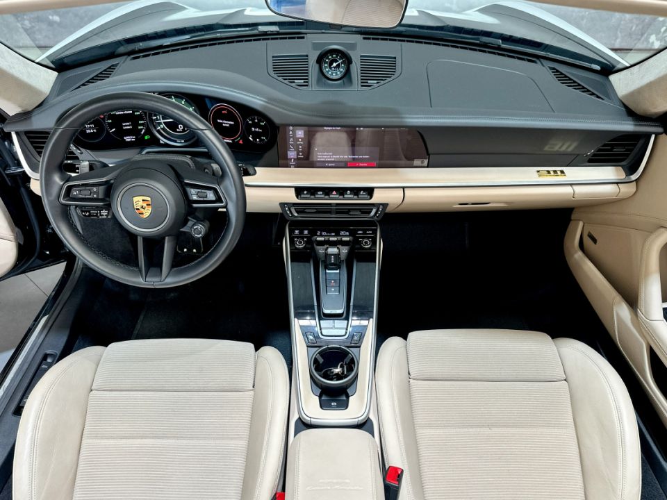 Porsche 911 Type 992 Targa 4S Héritage Design Edition 450ch PDK8 Cabriolet Noir - Série Limitée 155/992 - 249 990 € - image 20