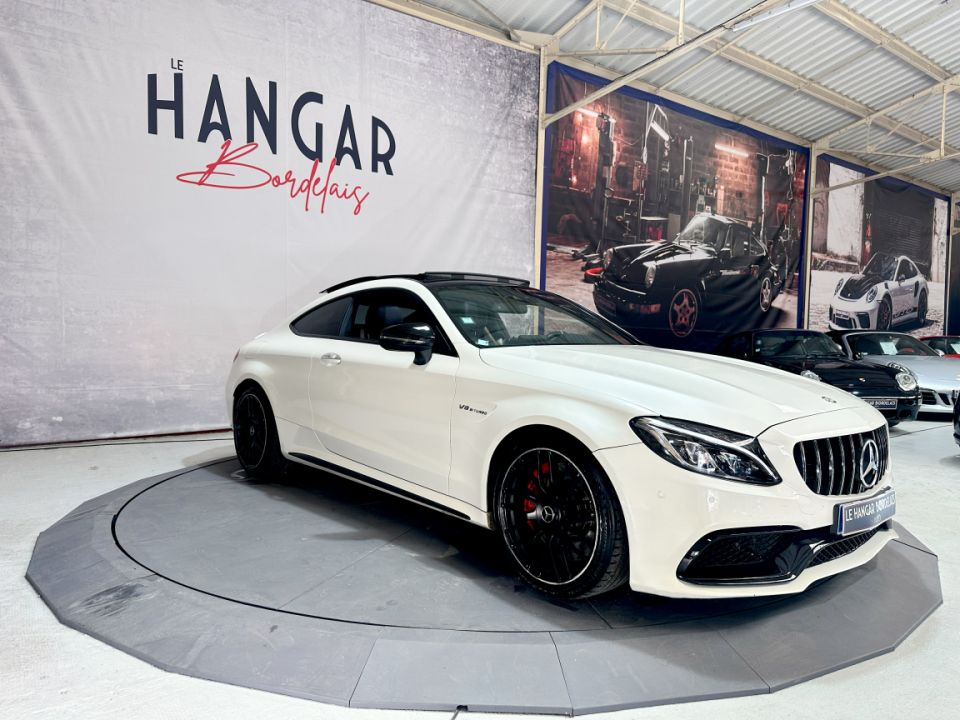 Mercedes Classe C 63 S AMG Coupé V8 4.0 510ch SPEEDSHIFT MCT7 Blanc Diamant MANUFAKTUR - 54 990 € - image 12