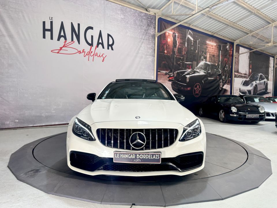 Mercedes Classe C 63 S AMG Coupé V8 4.0 510ch SPEEDSHIFT MCT7 Blanc Diamant MANUFAKTUR - 54 990 € - image 14